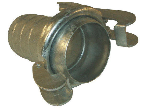 BAUER han/slange m/klammer 3-1/2" Ø89X76 3-1/2" for 3" slange