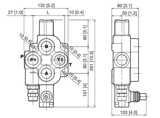 Retningsventil DL 3/4" Z D1