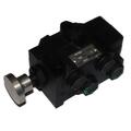 Velgerventil 6/2 3/8" manuell, 40 L/min - with detent