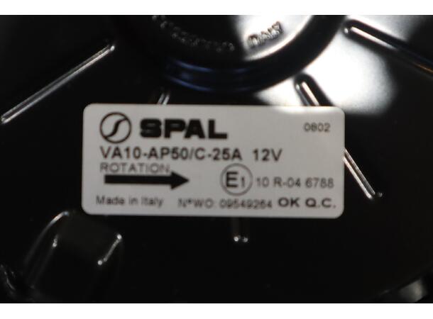Vifte sug A46 12V med grill u/hus -for A46 1EAP 12V