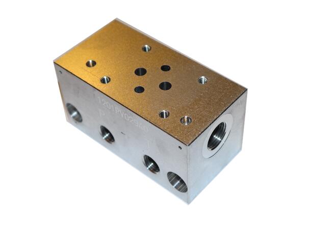 Blokk for NG6 - 3/8" porter H:50 B:96