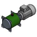 Miniagg. 3,20 ccm 230V, 1,50 kW 7L AC motor 1 fas, 1400 omdr.