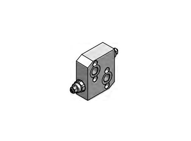 Trykkbegr.ventil dbl. for  MCPN MCRN VAU/DE 1/2"C (OMP/R)