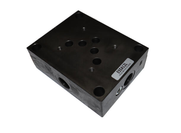 Underplate NG10 1/2" bsp side porter, stål