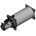 Miniagg. 5,00 ccm 24V, 2,2 kW 15L med DC startmotor m/rele