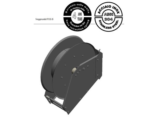 Slangetrommelr Auto X2 30m slange 1/2" (tilbehør)