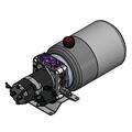Miniagg. 3,20 ccm 24V, 0,5 kW 5L med DC startmotor m/rele