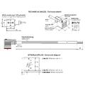 Spolekontakt FORM A, 3m, PUR (2+J) 12/24V AC/DC, LED med EE Logo