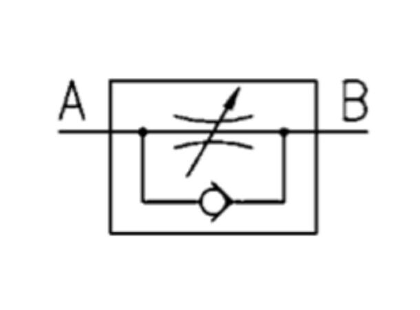 Strupe/tilbakeslag 1/2" 210 bar