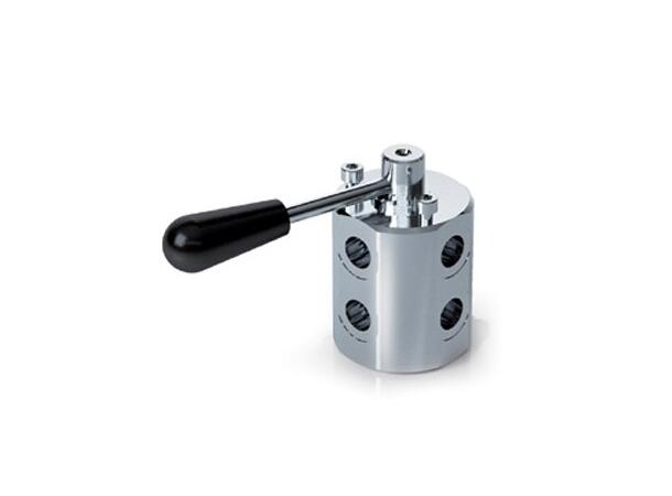 Velgerventil 6/2 - 3/8" manuell