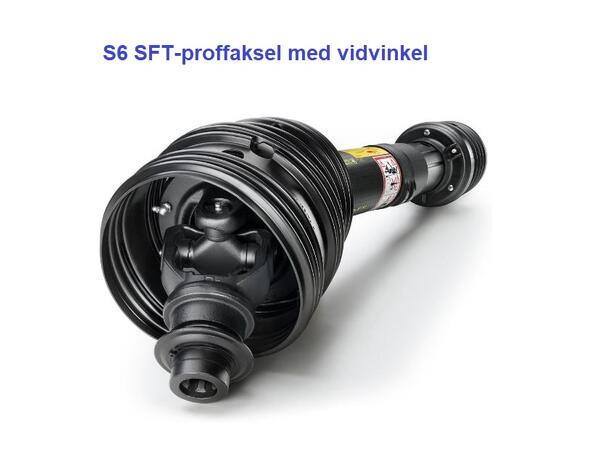 S6 SFT AKSEL m/80° Vidvinkel 1 3/4"- Z6 på redskapside