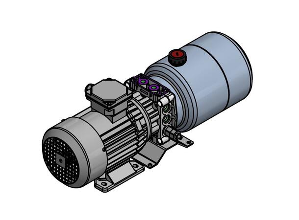 Mini-aggregat 230V 1-fas tilførsel