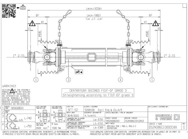 SFT S2 AKSEL 21kw m/Ø1"-Z15 x Z15 S2N086CE O.505020601 I.505020601