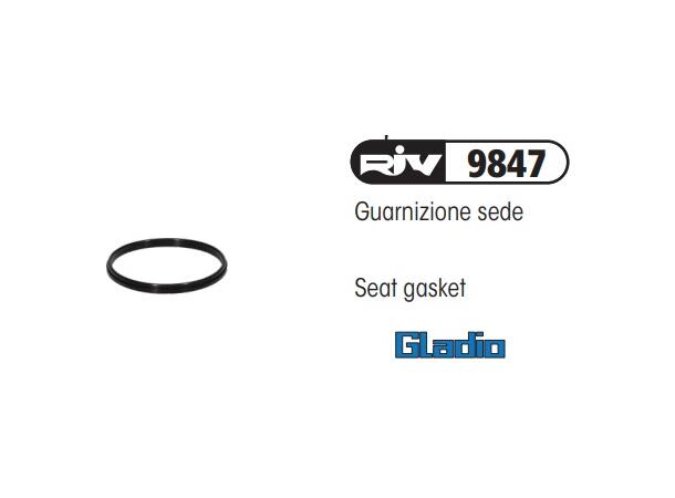 Seat gasket 4"