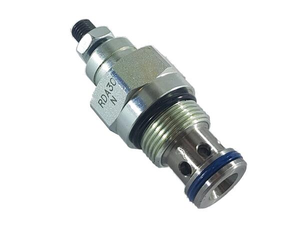 Strupe/tilbakeslagsventil  RDI 20/N struper en vei 0-15 l/min
