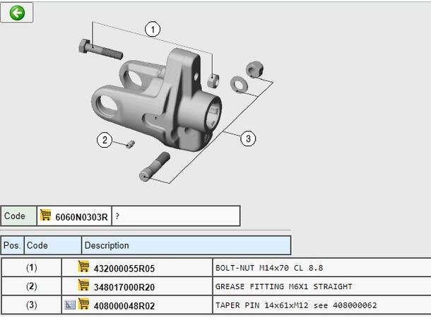LB 5200Nm. SH 1 3/8"-Z6 Taper pin
