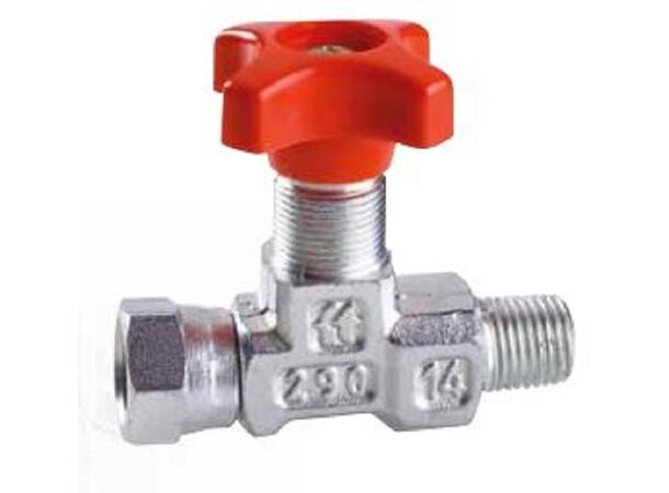 Manometerventil FT290-14 rett hun/han