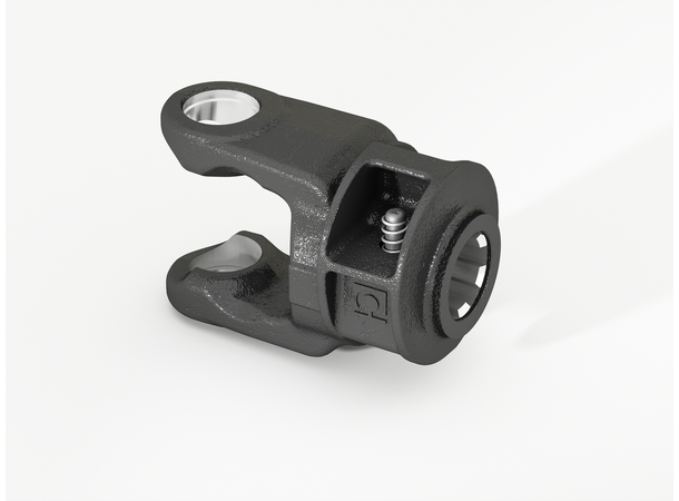 GAFFEL S9/ G9 1 3/8"-Z21  Skyvestift Kryssmål Ø34,9 x 106