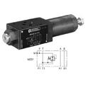 Trykkreduksjonsventil - MZD2, 3 > 35bar Cetop 03, 50l/min 350bar