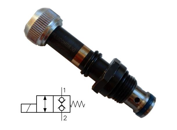 Magnetventil, 2/2, NC, ECD 20/2202 ( Spole B20 )