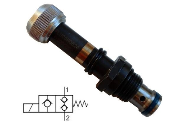 Magnetventil, 2/2, NC, ECD 20/22U2 ( Spole B 20 )