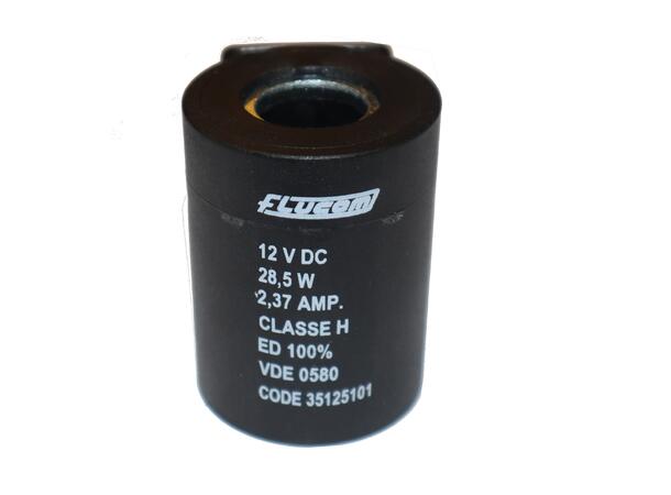 Spole for 30 serien, 12V Ø16,1x50 B30-12C-28H