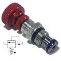 Trykkbegrenser LPS 20/20-D-V 12 l/min 7-210bar m/ratt