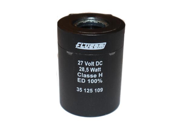 Spole for 30 serien 27V Ø16,1x50 B30-27C-28H