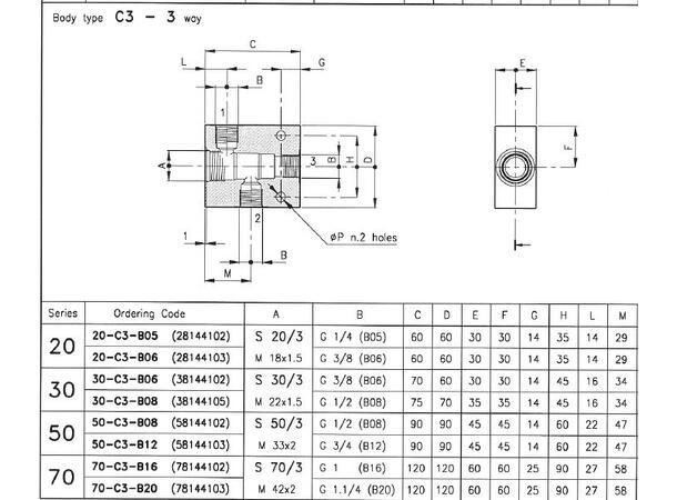Hus for 20/2 1/4 " G 20-LO-B05