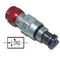 Volumkontr.v. RDC 20/T-V 3,2-9,5 l/min 2-veis, trykk.komp.